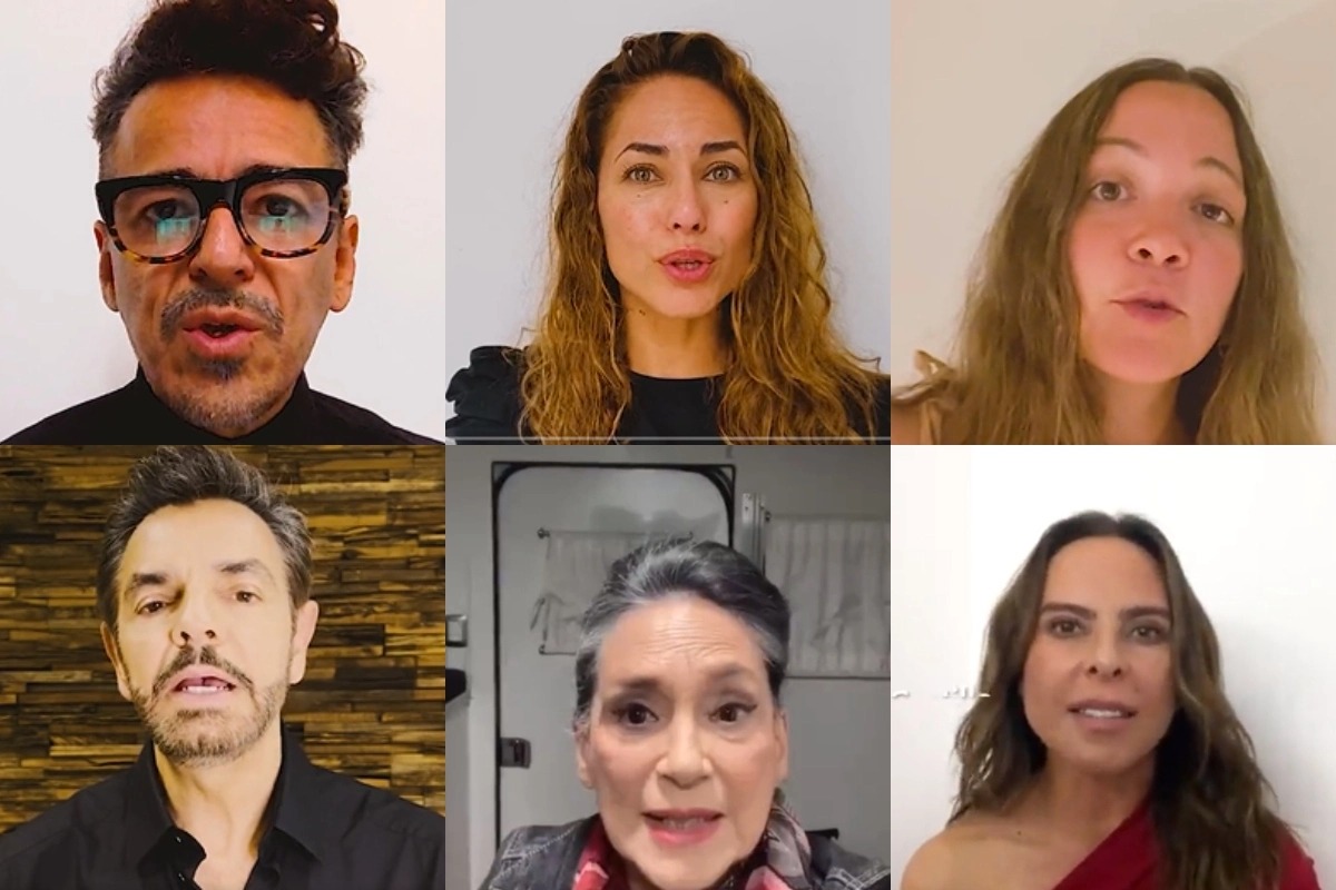Grupo de famosos se unen a la campaña contra Tren Maya: Derbez, Lafourcade, Albarrán y más