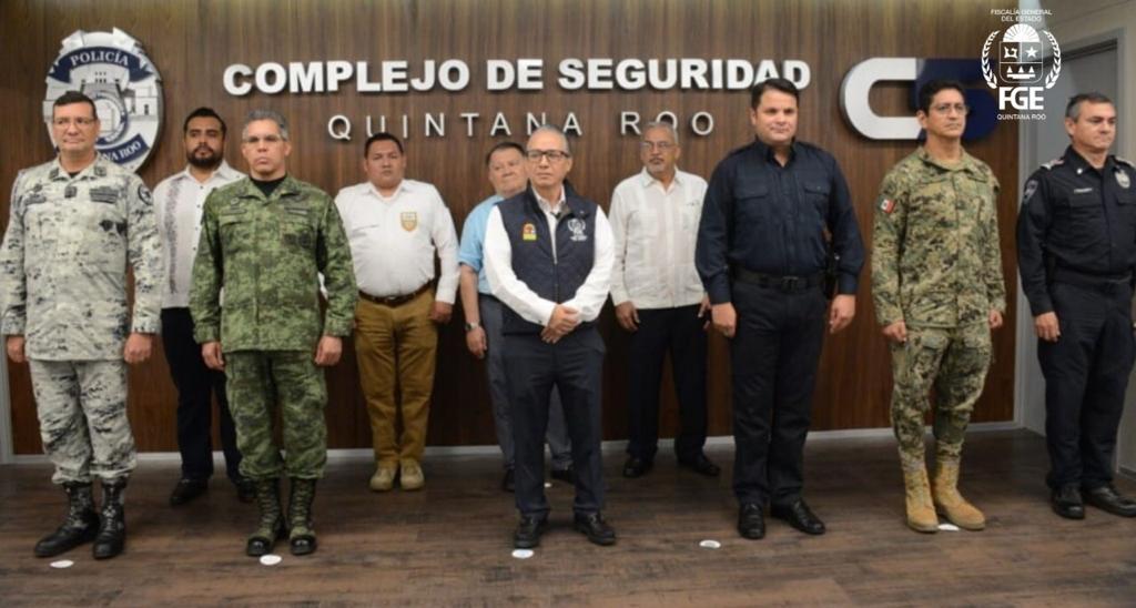 FGE Quintana Roo anuncian cinco acciones estratégicas para reforzar las tareas de investigación, detención, procesamiento y procuración de justicia en el Estado