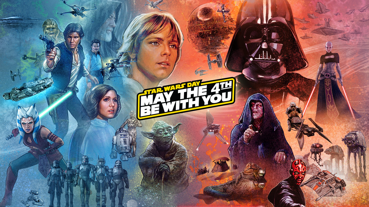 "May the force be with you": 4 de mayo Día de Star Wars