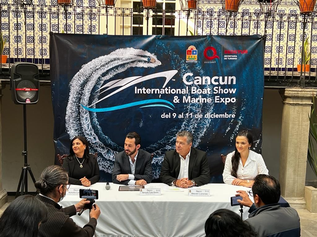 Presentan el “Cancún International Boat Show & Marine Expo” 