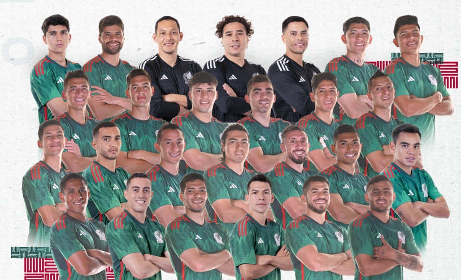 Conoce los 26 futbolistas que representarán a México en la Copa del Mundo Qatar 2022
