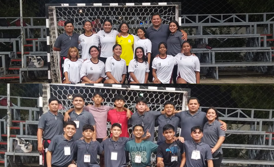 Aporta delegación de handball de Quintana Roo dos clasificaciones para los Nacionales CONADE