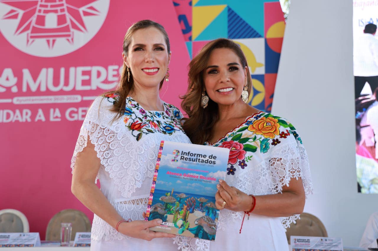 Dos años de histórica transformación para Isla Mujeres: Atenea Gómez Ricalde
