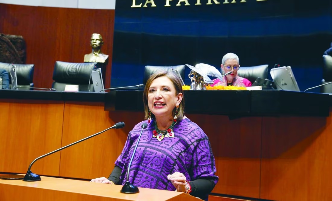 Xóchitl Gálvez solicita licencia para separarse de su escaño en el Senado