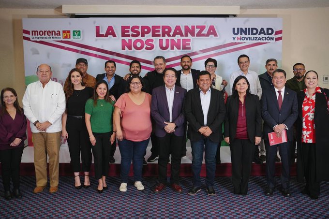 Las y los candidatos de Morena para las elecciones por gubernaturas en 2024