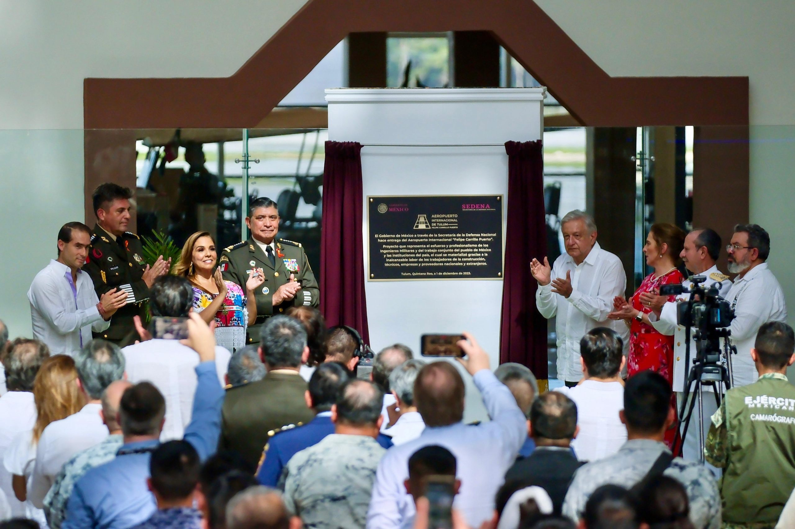 Inauguran Aeropuerto Internacional Felipe Carrillo Puerto en Tulum