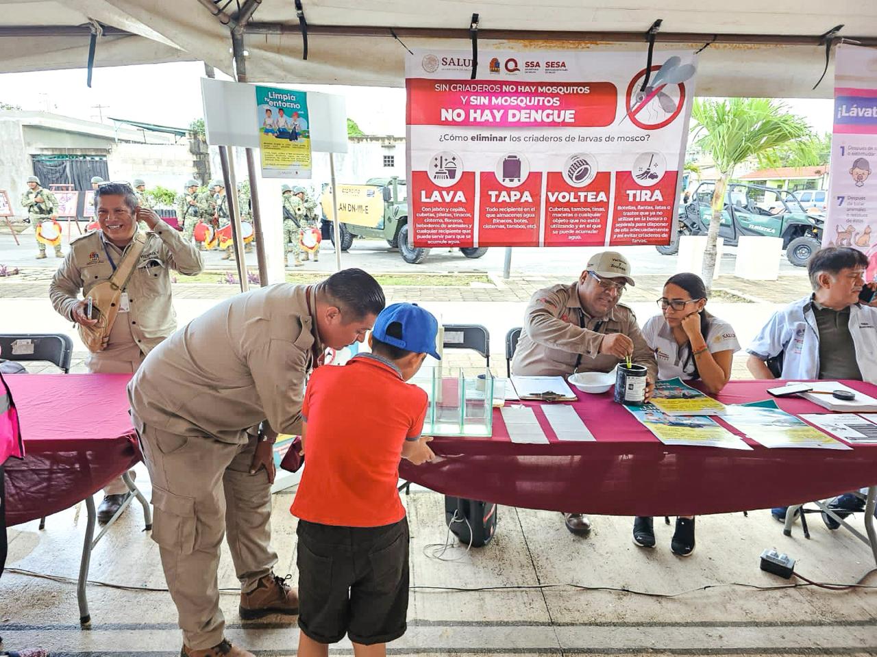 Intensa labor contra el dengue en Quintana Roo