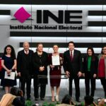 Claudia Sheinbaum se registra ante el INE como candidata presidencial