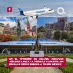 Con nuevo vuelo directo de Europa crece conexión en nuevo aeropuerto de Tulum