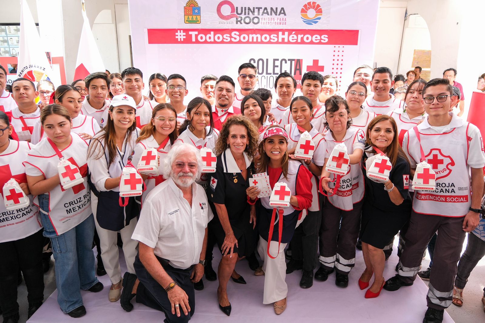 Inicia Colecta Nacional en Quintana Roo para Cruz Roja