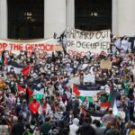 Las protestas ProPalestinas de estudiantes en Estados Unidos