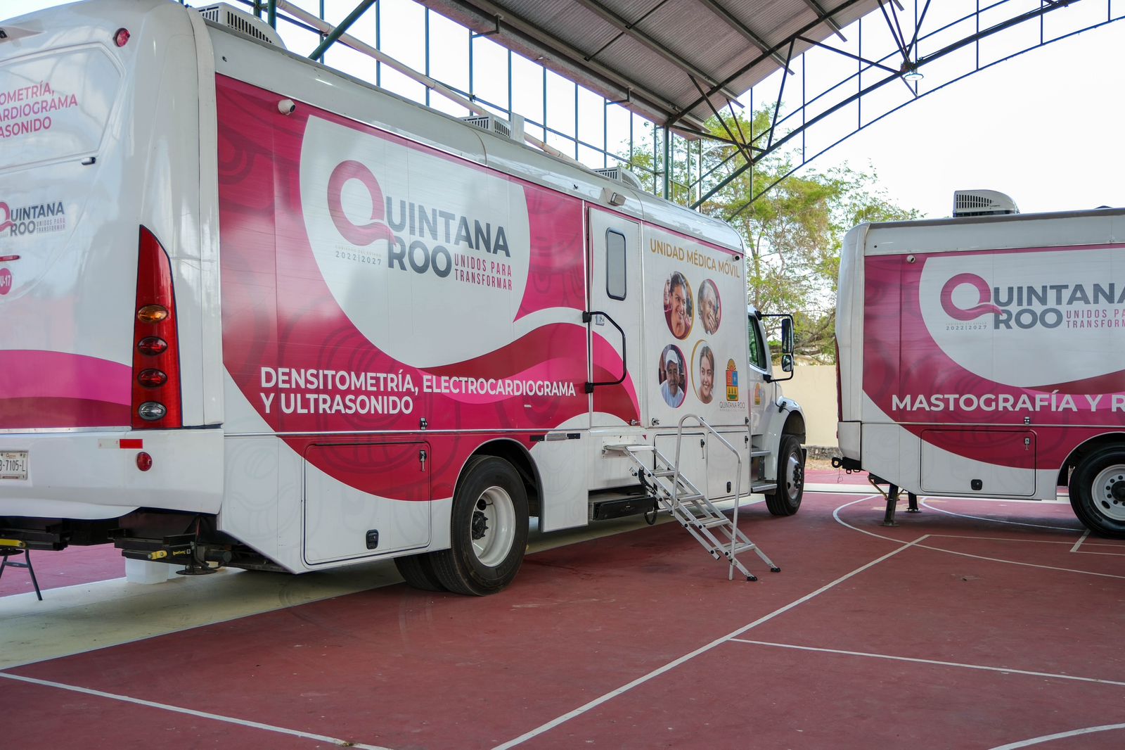 Comunidades rurales de Felipe Carrillo Puerto reciben servicios de salud con caravanas móviles