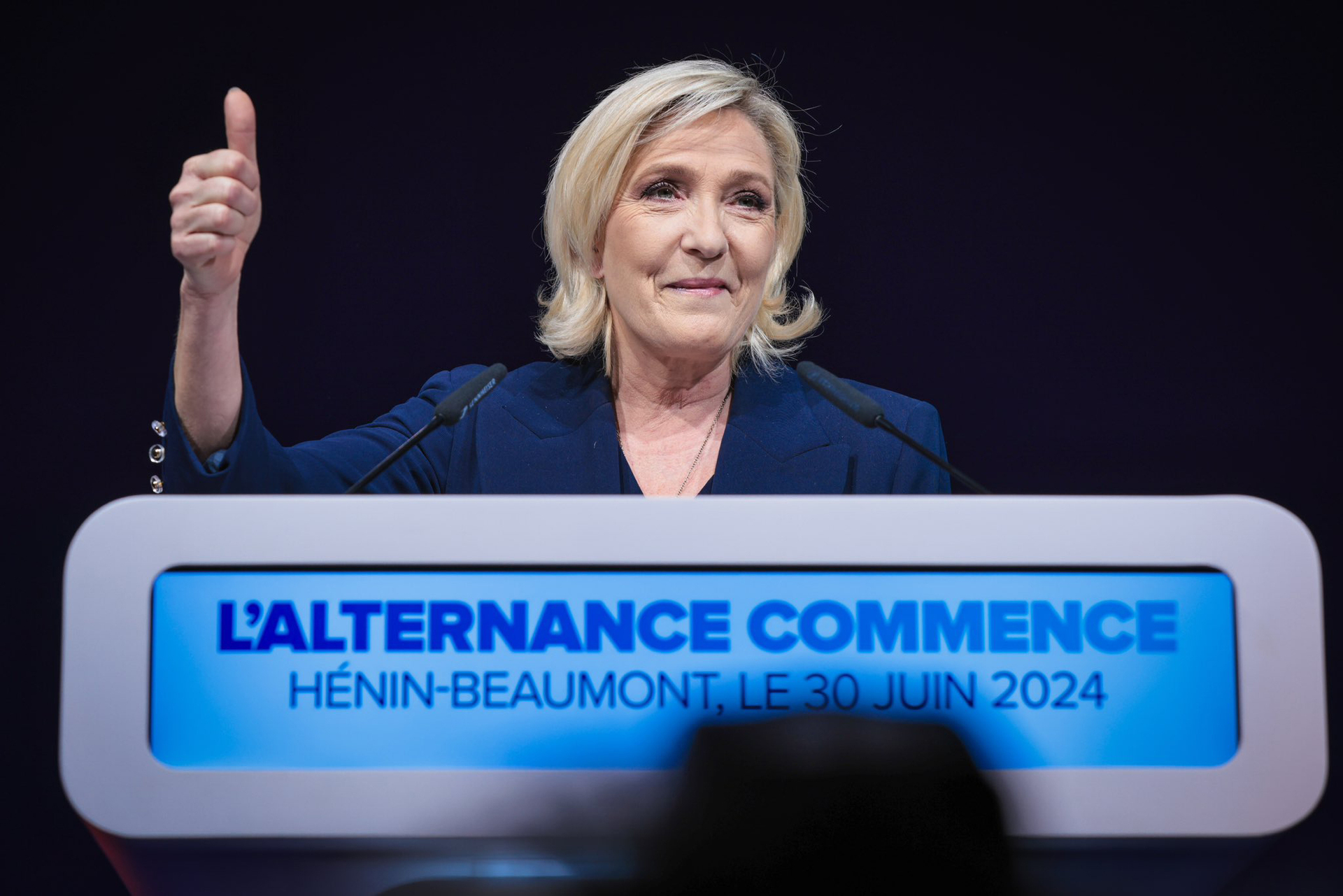 Ultraderecha lidera en la primera vuelta de las elecciones legislativas en Francia
