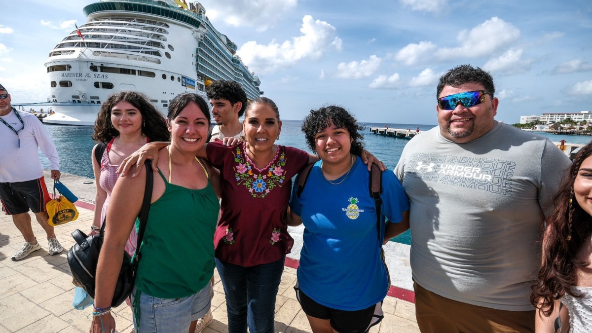 Recibe Quintana Roo a miles de turistas de todo el mundo por aire, mar y tierra en esta nueva era del Caribe Mexicano